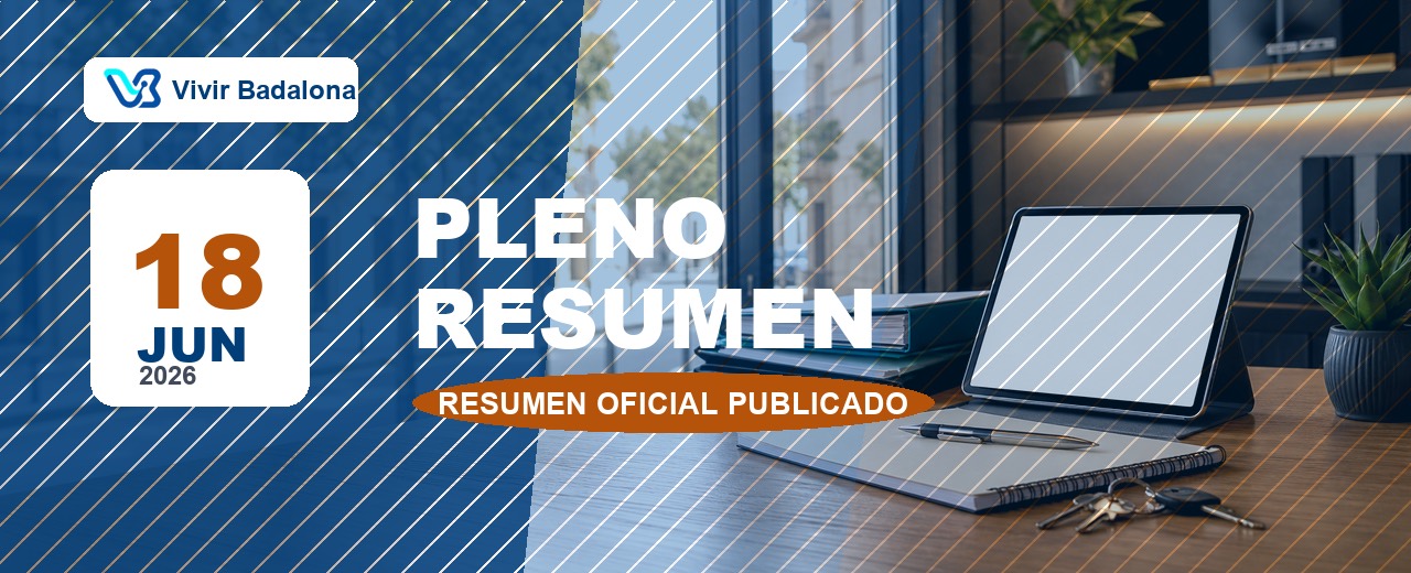 Pleno extraordinario del 18 de junio: ejemplo de resumen ciudadano: imagen del pleno